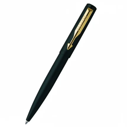 Parker Vector Matte Black Gold Clip Ballpoint Pen