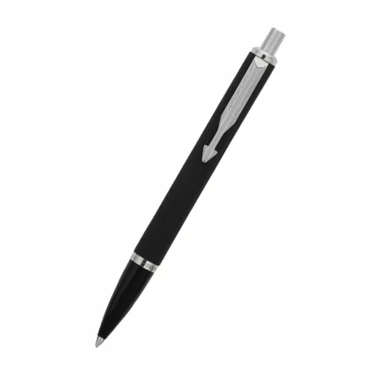 Parker Latitude Matte Black with Silver Clip Ballpoint Pen