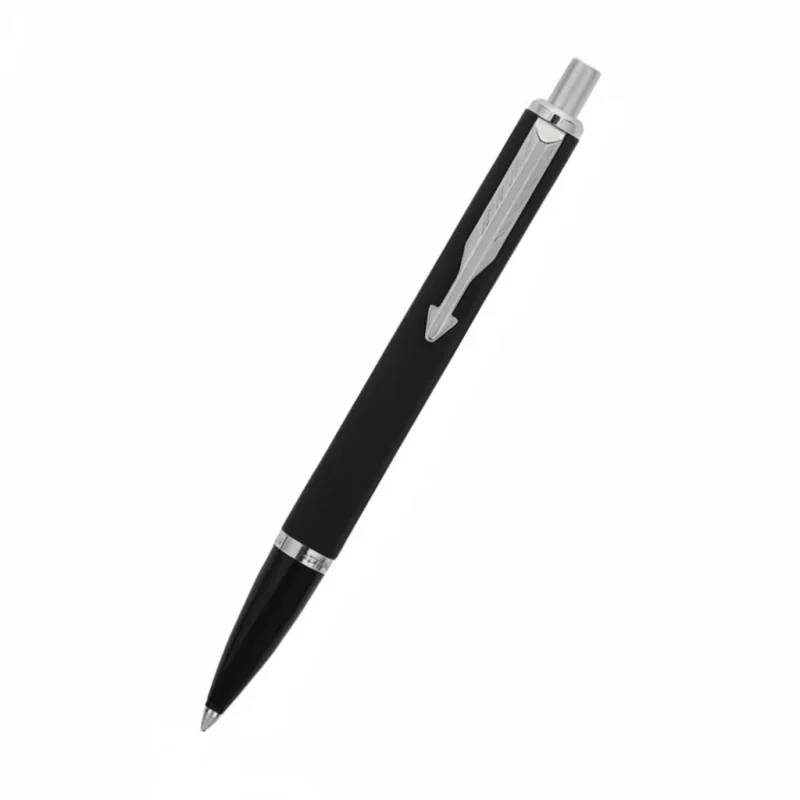 Parker Latitude Matte Black with Silver Clip Ballpoint Pen