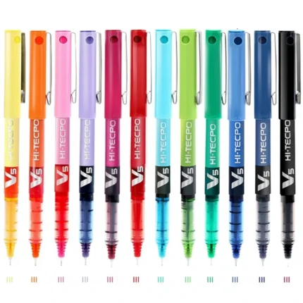 Pilot v5 liquid ink rollerball Pens 0.5m